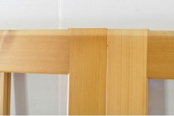 中古　和モダンな空間づくりにおすすめのアクリル戸3枚セット(引き戸、ガラス戸、建具)(R-080211)