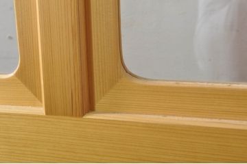 中古　和モダンな空間づくりにおすすめのアクリル戸3枚セット(引き戸、ガラス戸、建具)(R-080213)
