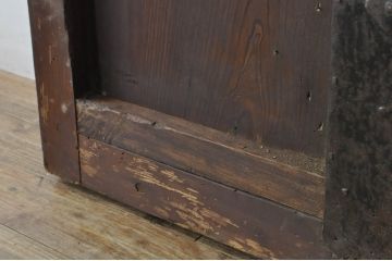 アンティーク建具　ペイント仕上げ限定　どこか懐かしい雰囲気を醸し出す蔵戸1枚(引き戸、玄関戸)(R-080227)