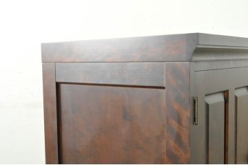 中古　美品　北海道民芸家具　たっぷり収納できる背の高い和タンス(和箪笥、引き出し、着物箪笥、衣装箪笥、チェスト)(R-080234)