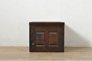 中古　美品　北海道民芸家具　組み合わせ自由で様々な使い方ができるローボード(小物収納、収納棚、戸棚)(R-080235)