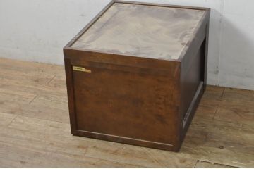 中古　美品　北海道民芸家具　組み合わせ自由で様々な使い方ができるローボード(小物収納、収納棚、戸棚)(R-080235)
