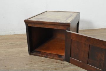 中古　美品　北海道民芸家具　組み合わせ自由で様々な使い方ができるローボード(小物収納、収納棚、戸棚)(R-080235)