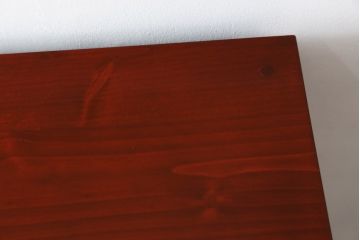 中古　展示品　未使用品　四国・高松　飛鳥欅箪笥　艶やかな朱色が魅力的な箪笥ローボード(引き出し、ローチェスト、リビングボード、テレビボード、テレビ台)(R-080239)
