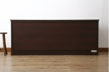 中古　展示品　未使用品　四国・高松　飛鳥欅箪笥　艶やかな朱色が魅力的な箪笥ローチェスト(和たんす、衣装タンス、収納箪笥、引き出し、ローボード、テレビ台、TVボード)(R-080240)