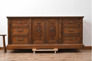 中古　DREXEL HERITAGE(ドレクセルヘリテイジ)　FRANCESCA(フランチェスカ)シリーズ　堂々とした重厚な佇まいが魅力のサイドボード　(R-080242)