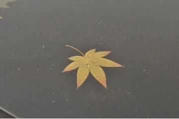 アンティーク雑貨　明治期　上手物!!　総漆塗り　上質な胴金具　野弁当箱(小引き出し、遊山箱、漆器、漆棚、収納棚)(R-080255)