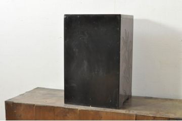和製ビンテージ　上手物!!　大島一水作　日光彫り　職人技が光る五段の小引き出し(チェスト、整理箪笥、卓上収納、ヴィンテージ)(R-080259)