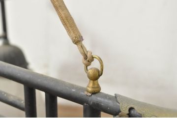 和製アンティーク　大正ロマンな情緒を感じるシャンデリア(ペンダントライト、天井照明、吊り下げ照明)(R-080263)