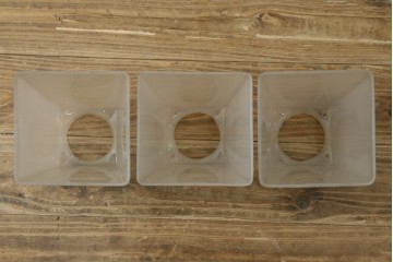 和製アンティーク　大正ロマンな情緒を感じる3灯シャンデリア　(R-080263)