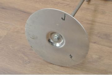 和製ビンテージ　ドライフラワーやアクセサリーを吊るしても素敵なフック付きディスプレイスタンド3点セット(ハンガーラック、ディスプレイラック、店舗什器、ヴィンテージ)(R-080264)
