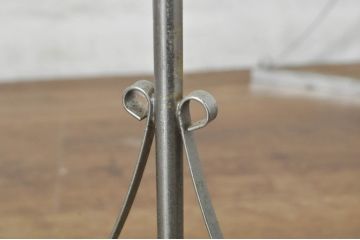 和製ビンテージ　ドライフラワーやアクセサリーを吊るしても素敵なフック付きディスプレイスタンド3点セット(ハンガーラック、ディスプレイラック、店舗什器、ヴィンテージ)(R-080264)