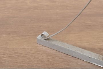 和製ビンテージ　ドライフラワーやアクセサリーを吊るしても素敵なフック付きディスプレイスタンド3点セット(ハンガーラック、ディスプレイラック、店舗什器、ヴィンテージ)(R-080264)