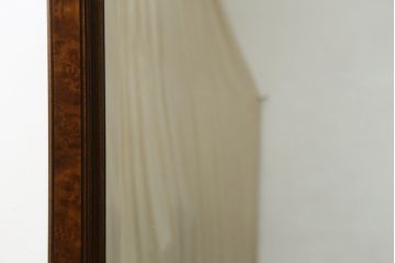 中古　美品　DREXEL HERITAGE(ドレクセルヘリテイジ)　マホガニー材　アーチ型の曲線デザインがお洒落なミラー(ウォールミラー、壁掛け鏡、姿見)(R-080268)