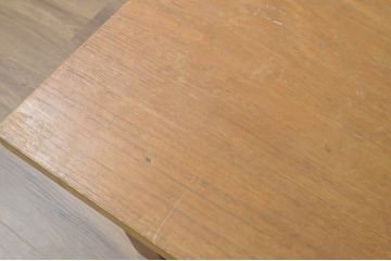 アジアンビンテージ　オールドチーク　古材が醸し出すレトロな味わいが魅力のローテーブル(座卓、センターテーブル、リビングテーブル、平机、作業台、ヴィンテージ)(R-080275)