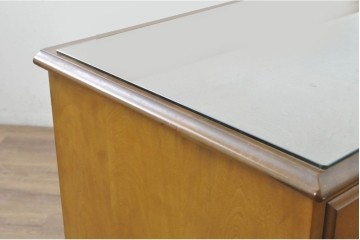 中古　美品　職人手作りオーダー家具　上品な佇まいの横浜ダニエル風チェスト　(R-080280)