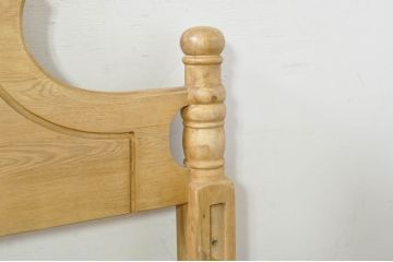 スペインビンテージ　パイン材　ナチュラルテイストのお部屋におすすめなアンティーク調のヘッドボード(ヘッドフレーム、ヴィンテージ)(R-080291)