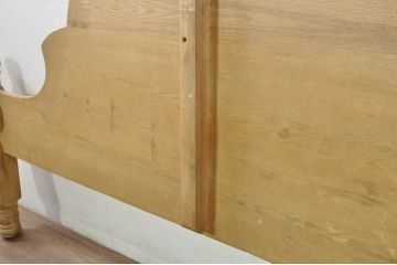 スペインビンテージ　パイン材　ナチュラルテイストのお部屋におすすめなアンティーク調のヘッドボード(ヘッドフレーム、ヴィンテージ)(R-080291)