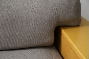 中古　CONDE HOUSE(カンディハウス)　ツイスト(TWIST)　ナチュラルテイストの空間づくりに活躍する3人掛けソファ(二人掛け、3Pソファ)(定価約36万円)(R-080311)