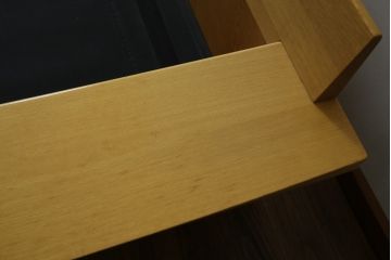 中古　CONDE HOUSE(カンディハウス)　ツイスト(TWIST)　ナチュラルテイストの空間づくりに活躍する3人掛けソファ(二人掛け、3Pソファ)(定価約36万円)(R-080311)