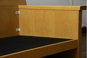 中古　CONDE HOUSE(カンディハウス)　ツイスト(TWIST)　ナチュラルテイストの空間づくりに活躍する3人掛けソファ(二人掛け、3Pソファ)(定価約36万円)(R-080311)