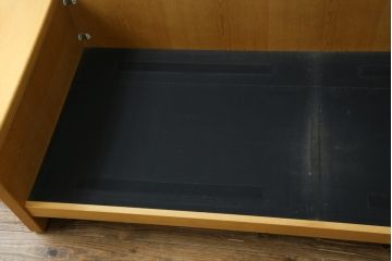 中古　CONDE HOUSE(カンディハウス)　ツイスト(TWIST)　ナチュラルテイストの空間づくりに活躍する3人掛けソファ(二人掛け、3Pソファ)(定価約36万円)(R-080311)
