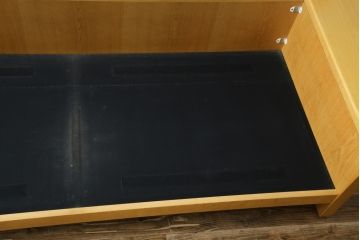 中古　CONDE HOUSE(カンディハウス)　ツイスト(TWIST)　ナチュラルテイストの空間づくりに活躍する3人掛けソファ(二人掛け、3Pソファ)(定価約36万円)(R-080311)