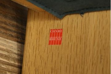 中古　CONDE HOUSE(カンディハウス)　ツイスト(TWIST)　ナチュラルテイストの空間づくりに活躍する3人掛けソファ(二人掛け、3Pソファ)(定価約36万円)(R-080311)