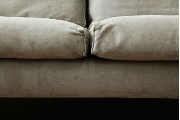 中古　ACTUS(アクタス)取扱い　eilersen(アイラーセン)　STREAMLINE(ストリームライン)　MINI SOFA(ミニソファ)　シンプルモダンな佇まいが魅力の2人掛けソファ(二人掛け、2P)(定価約484000円)(R-080322)