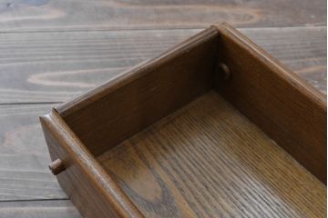 和製ビンテージ　KENTO(ケント・健登)　マホガニー材　日本の職人が手掛けた小振りで作りの良いコンソールテーブル(サイドテーブル、花台、飾り台)(R-080341)