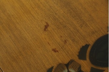 アメリカヴィンテージ　希少な廃版品　アメリカ高級家具　Ethan Allen(イーセン・アーレン)　花のデザインが魅力のバタフライサービスワゴン　(R-080353)