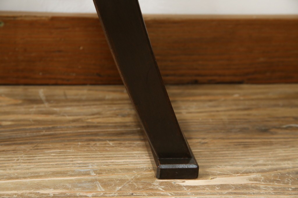 和製アンティーク　吉田璋也(よしだしょうや)　個性的なデザインが目を惹くスツール(椅子、イス、ディスプレイ)(R-080355)