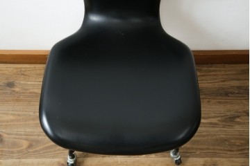 和製ビンテージ　美品　天童木工　メンズライクなインテリアにおすすめのデスクチェア　(R-080356)