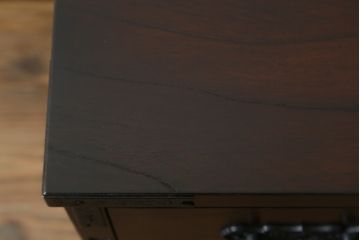 中古　民芸箪笥　和のインテリアに映える引き出し6杯付きのローチェスト(和たんす、衣装タンス、収納箪笥、引き出し、TV台、TVボード、テレビ台、テレビボード)(R-080359)