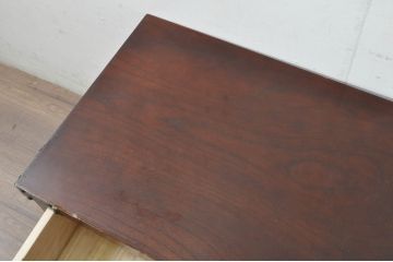 中古　美品!!　民芸箪笥　和を感じる渋い佇まいが魅力的なローボード(和たんす、整理タンス、収納箪笥、引き出し、ローチェスト、収納棚、戸棚、TV台、TVボード、テレビ台、テレビボード)(R-080360)