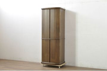 中古　未使用展示品　タモ材　落ち着いた色味とシンプルなデザインがお部屋に馴染みやすいモダン仏壇(床置き仏壇、家具調仏壇、祭壇、戸棚、収納棚)(定価約45万円)(R-080362)