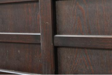 中古　美品　落ち着いた色合いが大人な雰囲気を醸し出す水屋箪笥サイドボード(食器棚、サイドキャビネット、収納棚、戸棚、引き出し)(R-080372)