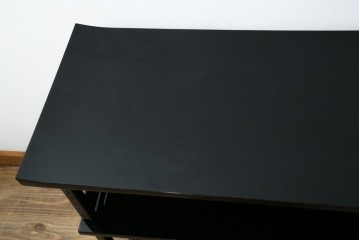 中古　美品!!　輪島塗り　蒔絵入りの小振りな飾り棚　定価約220万円相当　(R-080381)