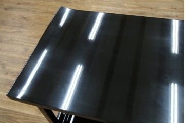 中古　美品!!　輪島塗り　蒔絵入りの小振りな飾り棚　定価約220万円相当　(R-080381)