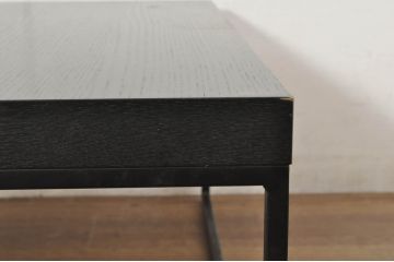中古　北欧ブランド家具　希少な初期モデル　廃盤品　BoConcept(ボーコンセプト)　ルーゴ　スタイリッシュなデザインがかっこいいシンプルなローテーブル(センターテーブル、リビングテーブル)(R-080384)