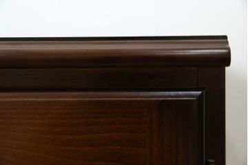 中古　美品　カリモク家具(karimoku)　COLONIAL(コロニアル)シリーズ　QC3607NK　カントリースタイルのお部屋作りにおすすめのおしゃれなオーディオボード(サイドボード、ローボード、収納棚、戸棚)(R-080390)