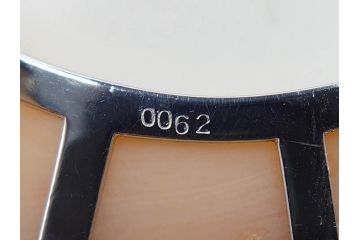 ピンク珊瑚(桃色)　Pt900(プラチナ)　気品を感じる帯留(白金、帯留め、着物道具、和装小物、アクセサリー)(R-080395)