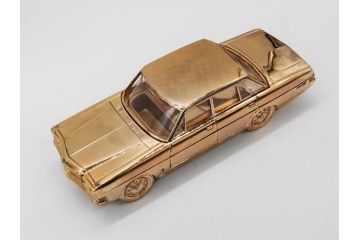 日産(NISSAN)　PRESIDENT(プレジデント)　オルゴール　お部屋のアクセントになるシガレットケース(ニッサン、たばこ入れ、タバコ、小物入れ、車、置物、共箱付き)(R-080397)