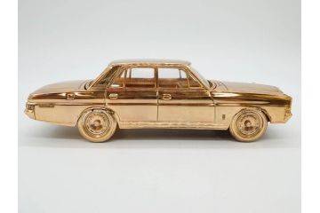 日産(NISSAN)　PRESIDENT(プレジデント)　オルゴール　お部屋のアクセントになるシガレットケース(ニッサン、たばこ入れ、タバコ、小物入れ、車、置物、共箱付き)(R-080397)