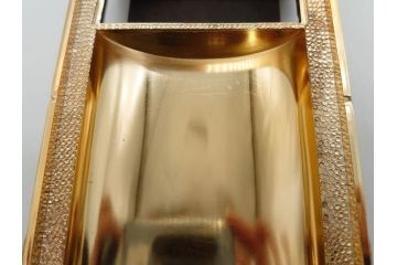 日産(NISSAN)　PRESIDENT(プレジデント)　オルゴール　お部屋のアクセントになるシガレットケース(ニッサン、たばこ入れ、タバコ、小物入れ、車、置物、共箱付き)(R-080397)