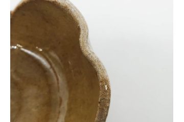 十三代 中里太郎右衛門　絵唐津　平向付　約14cm　4.6寸/黄唐津　割山椒向付　約12cm　4寸　落ち着いた味わい深い向付11客セット(花、深皿、深鉢、和皿、和食器、共箱付き、四寸六分、四寸)(R-080398)