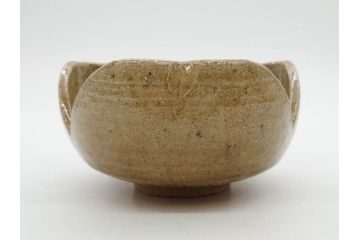 十三代 中里太郎右衛門　絵唐津　平向付　約14cm　4.6寸/黄唐津　割山椒向付　約12cm　4寸　落ち着いた味わい深い向付11客セット(花、深皿、深鉢、和皿、和食器、共箱付き、四寸六分、四寸)(R-080398)