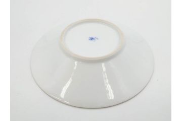 戦前　オールド香蘭社　有田焼　色絵　金彩　落ち着いた佇まいのカップ&ソーサー6客セット(カラスウリ?、植物、C&S、碗皿、洋食器、裏印)(R-080402)