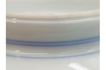 戦前　オールド香蘭社　有田焼　染錦　万年青　(大)約25cm　8寸/(小)約14cm　4.5寸　お料理を引き立ててくれる大皿&小皿5枚セット(おもと、オモト、植物、和皿、和食器、裏印、八寸、四寸五分)(R-080403)