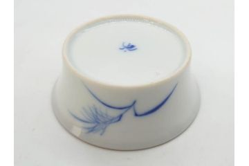 戦前　オールド香蘭社　有田焼　染付　色絵　金彩　(豆皿)約7cm　2.3寸/(花形皿)約10cm　3.2寸/(小皿)約11cm　3.4寸　(中皿)約14cm　4.6寸　様々なお料理が映える香蘭社の皿14点セット(ススキ、竹、桐、花、醤油皿、銘々皿、なます皿、深皿、変形皿、和皿、和食器、裏印、二寸三分、三寸二分、三寸四分、四寸六分)(R-080404)